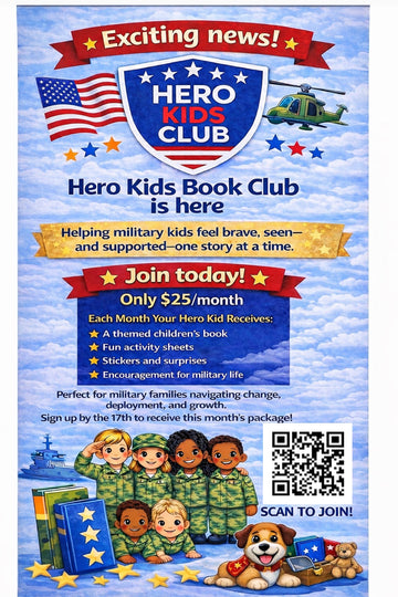 Hero Kids Club — Monthly Book Subscription for Military Families